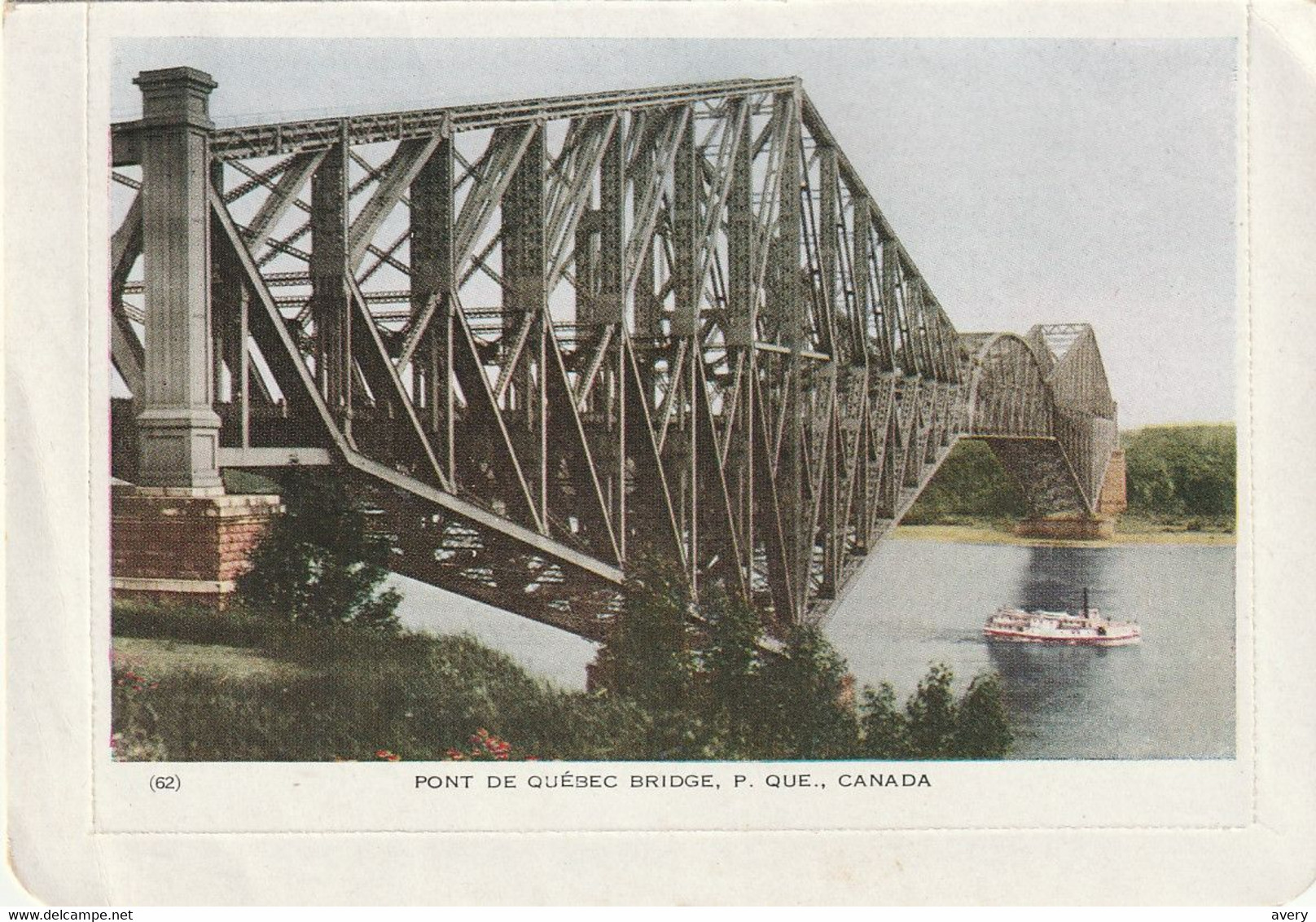 Folkard Le Pont De Quebec - Québec - Les Rivières