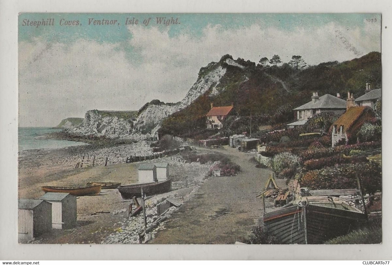 Ventnor (Royaume-Uni, Isle Of Wight) : Steephill Caves  In 1910 PF. - Ventnor