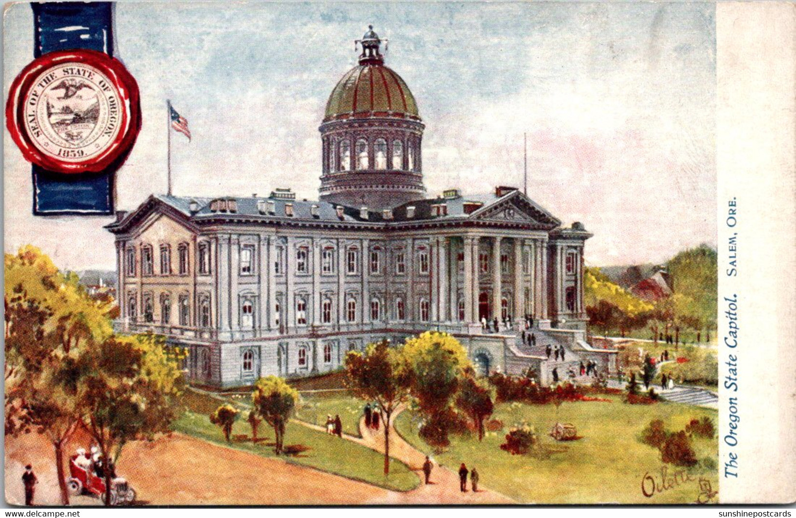 Oregon Salem State Capitol Building Tucks - Salem