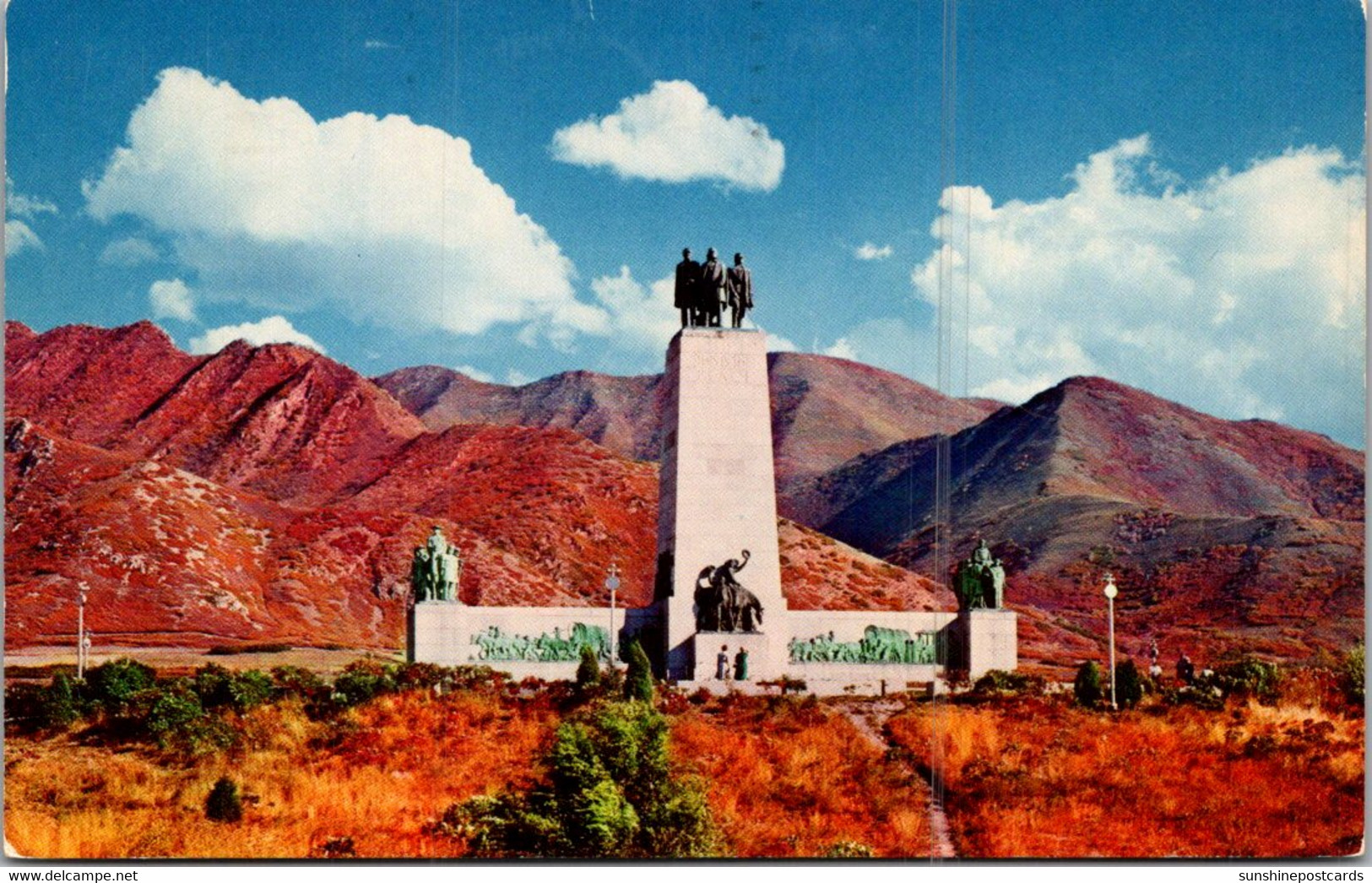 Utah Salt Lake City Emigration Canyon "This Is The Place" Monument 1959 - Salt Lake City