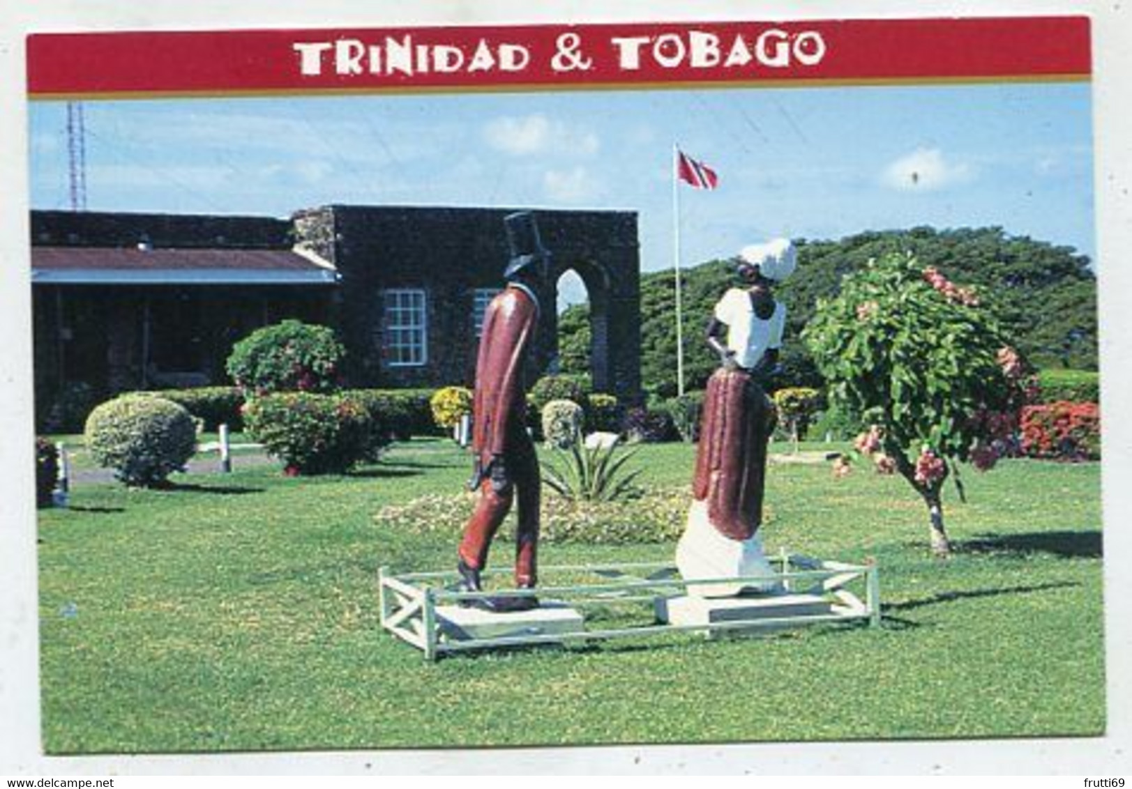 AK 111738 TRINIDAD & TOBAGO - Scarborough - Fort George - Louise Kimme Sculptures - Trinidad