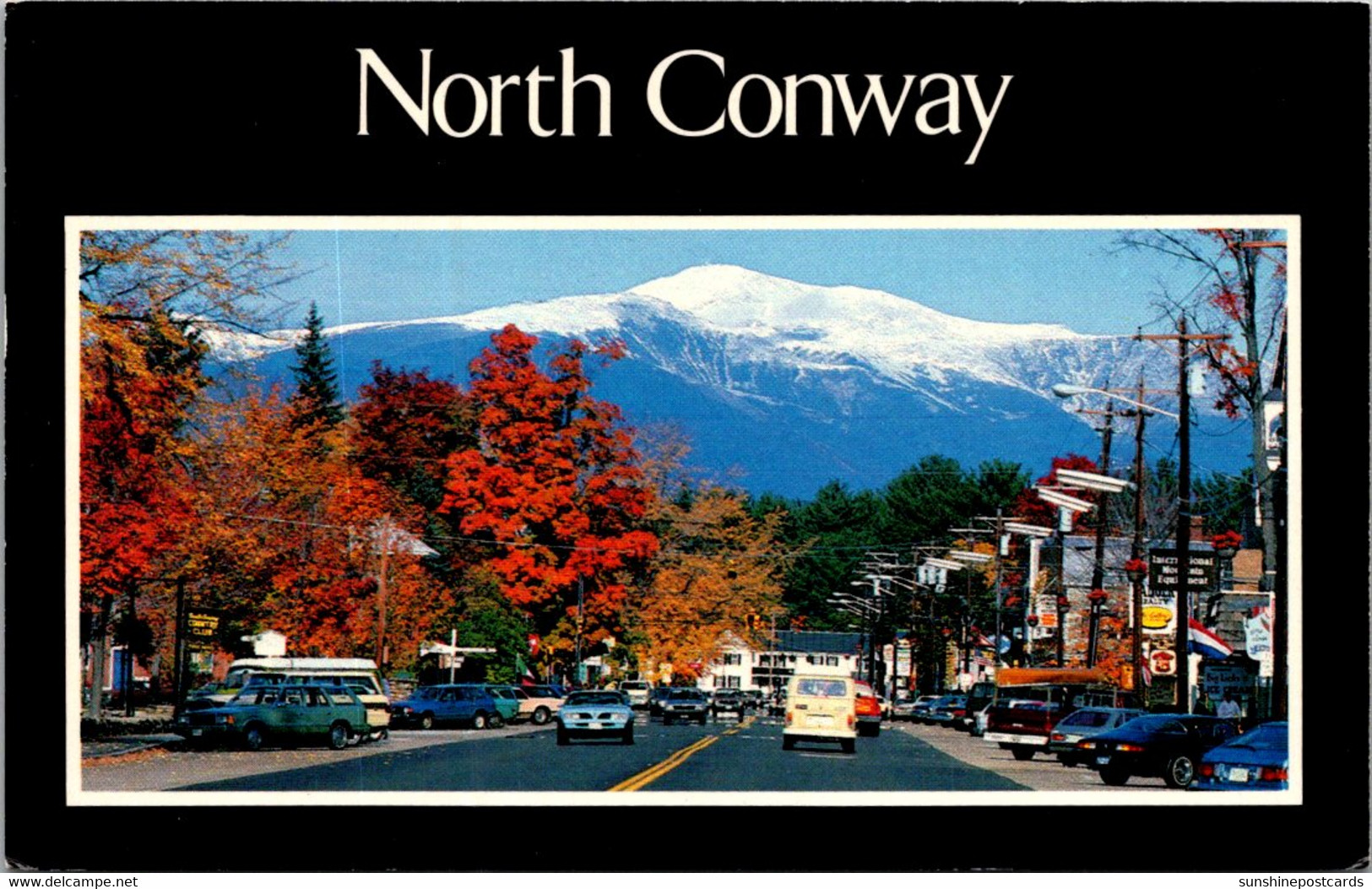New Hampshire North Conway Main Street - White Mountains