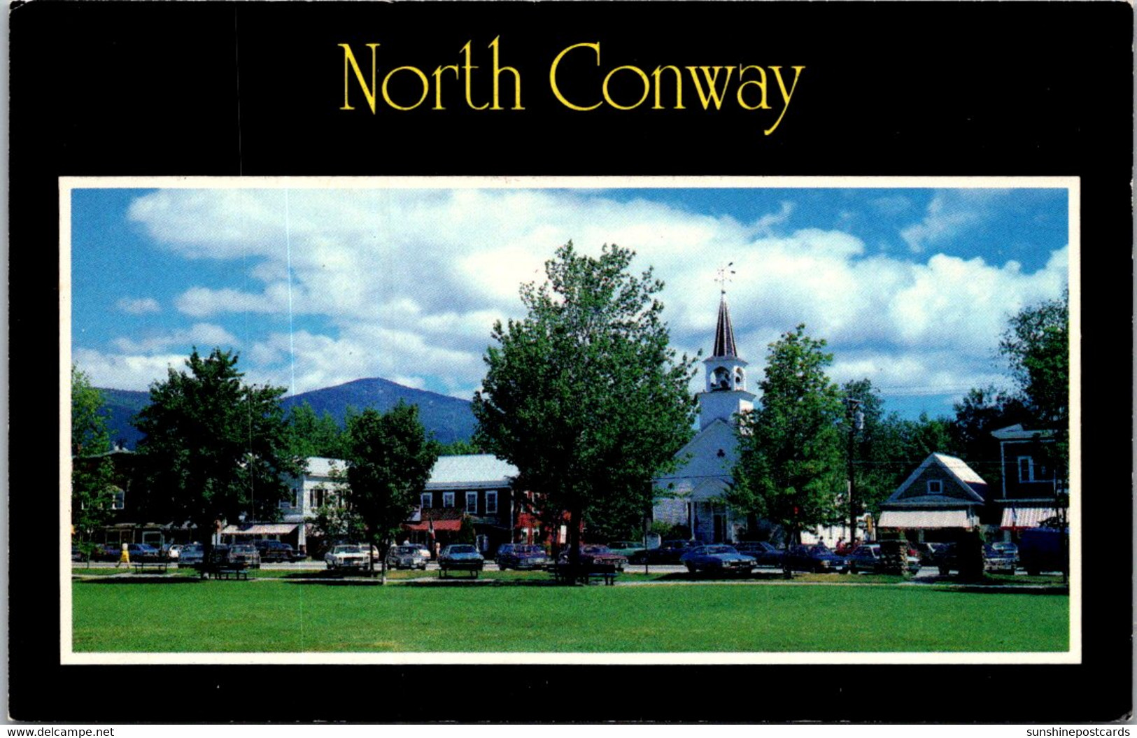 New Hampshire North Conway Village View - White Mountains