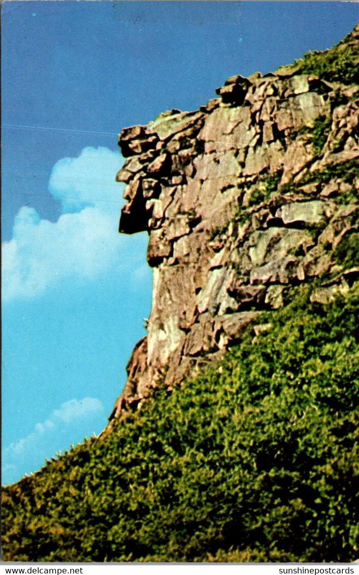 New Hampshire Franconia Notch Old Man Of The Mountains - White Mountains