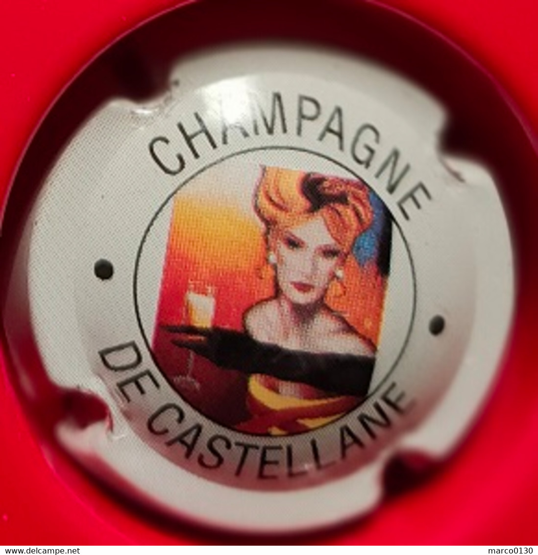 CAPSULE DE CHAMPAGNE DE CASTELLANE N° 46 - De Castellane