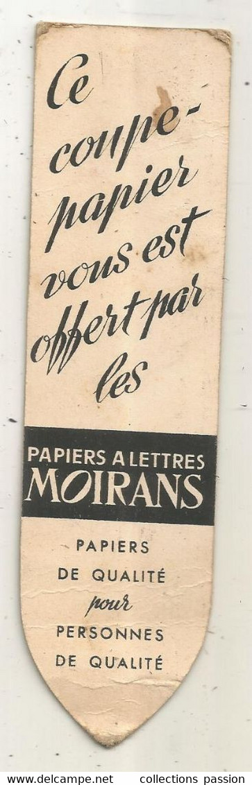 Marque-pages, Papiers MOIRANS, 2 Scans, Frais Fr 1.65 E - Marcapáginas