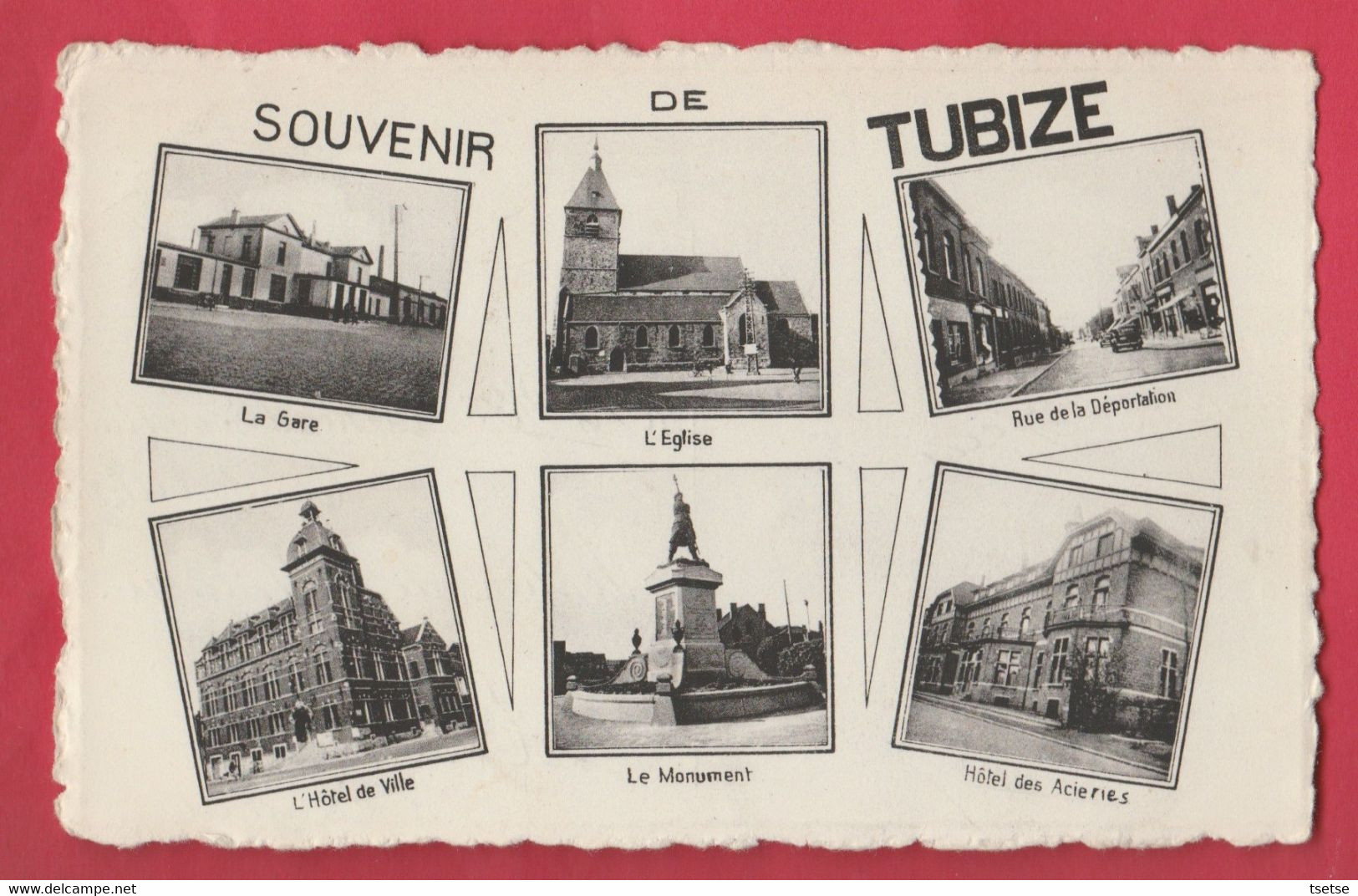 Tubize - Souvenir De ...- Carte Multivues - 195? ( Voir Verso ) - Tubize