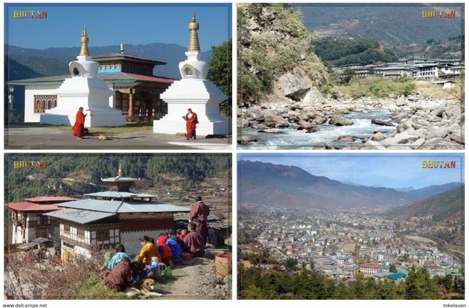 Lot collection 26x souvenir set Kingdom of Bhutan Himalayas