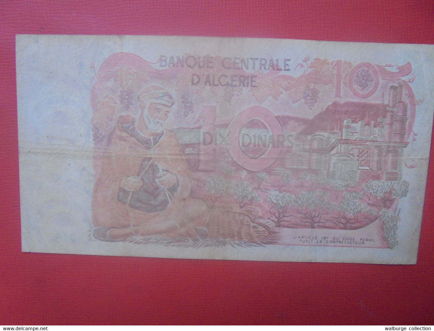 ALGERIE 10 DINARS 1970 Circuler (L.17) - Algérie