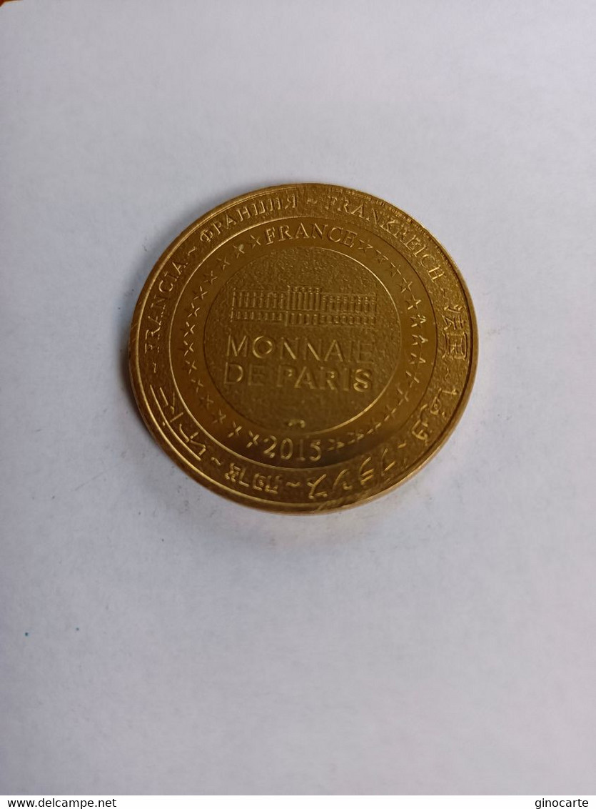 Monnaie De Paris MDP Jeton Touristique Medaille Aubusson Manufacture 2015 - Other & Unclassified