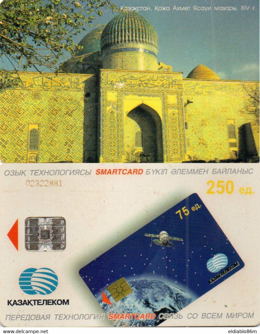 KAZAKISTAN - CHIP CARD - KHODZHA AHMED JASSAWI MAUSOLEUM - Kazachstan