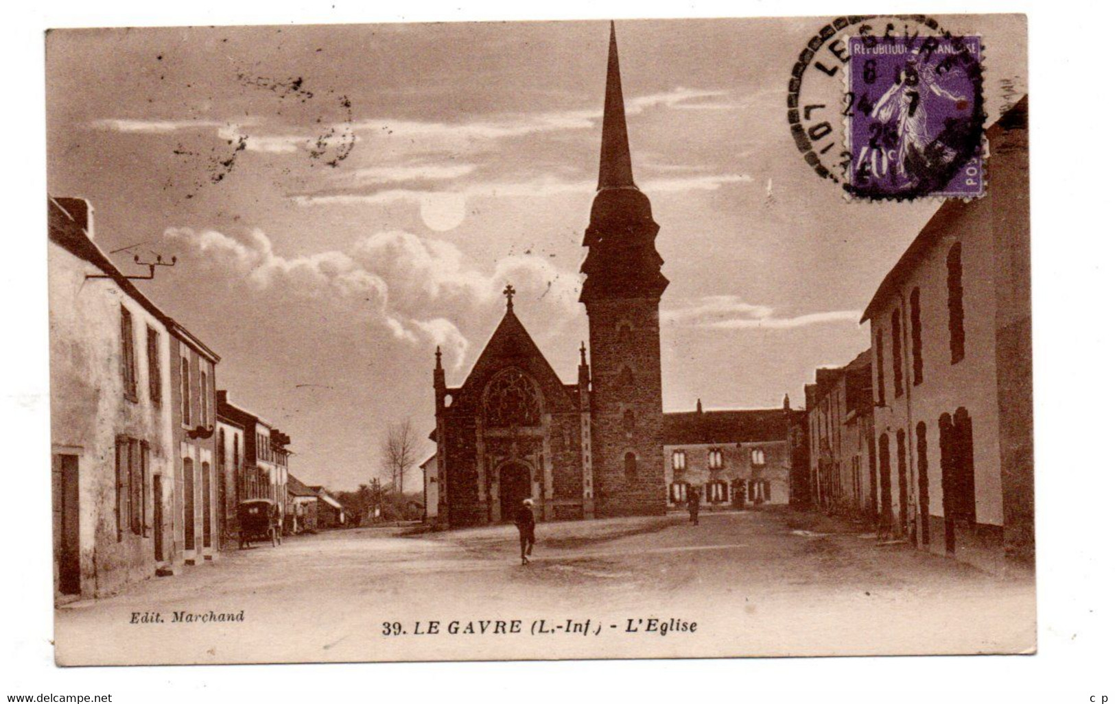 Le Gavre - L'Eglise  - CPA°J - Le Gavre