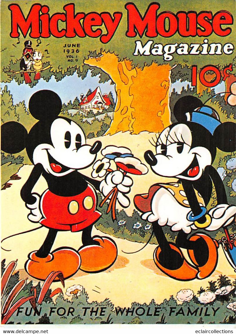 Thème. Presse Bande Dessinée Mickey Mouse . 10x15  (voir Scan) - Comics