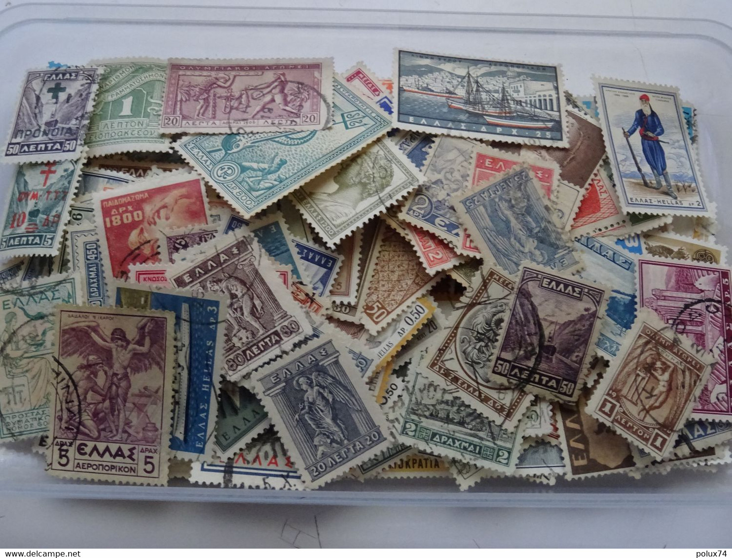 Grèce Royaume Lot Collection Vrac 215  Timbres - Collections