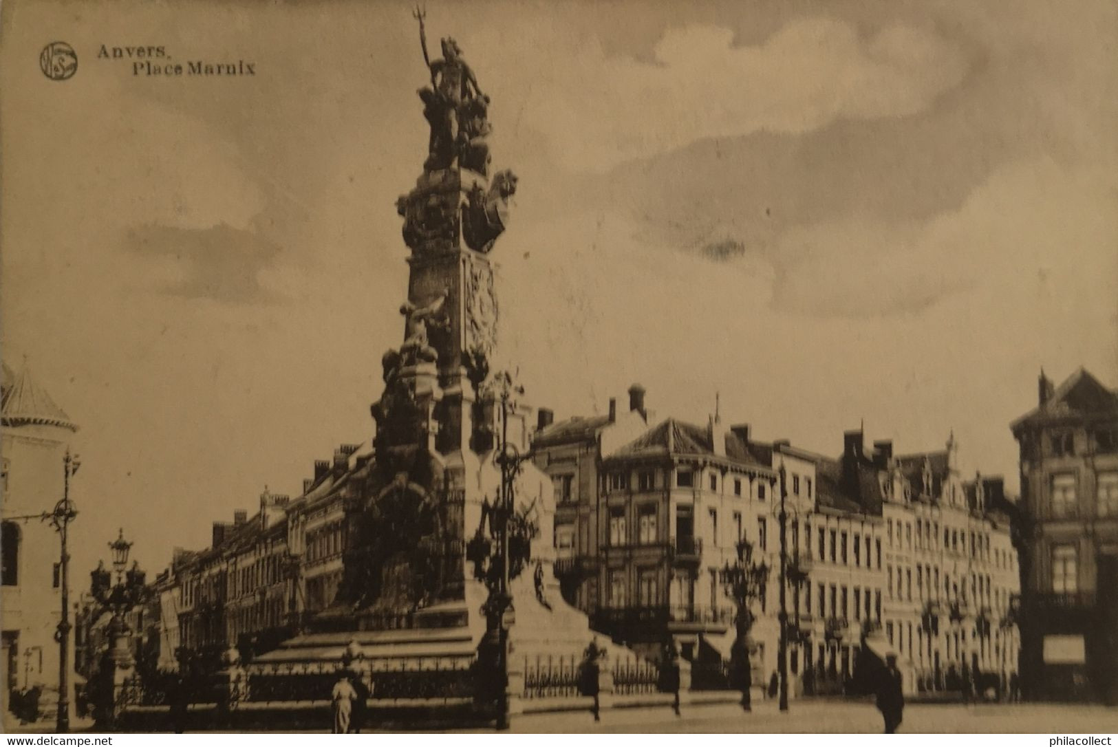Anvers - Antwerpen // Place Marnix 1925 - Antwerpen
