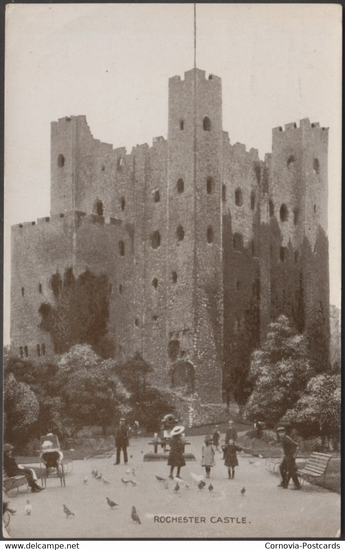 Rochester Castle, Kent, 1919 - WN Eastgate Postcard - Rochester