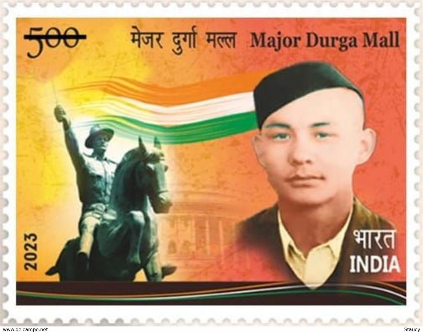 India 2023 Major Durga Mall, Gorkha Soldier, Indian National Army 1v Stamp MNH As Per Scan - Autres & Non Classés