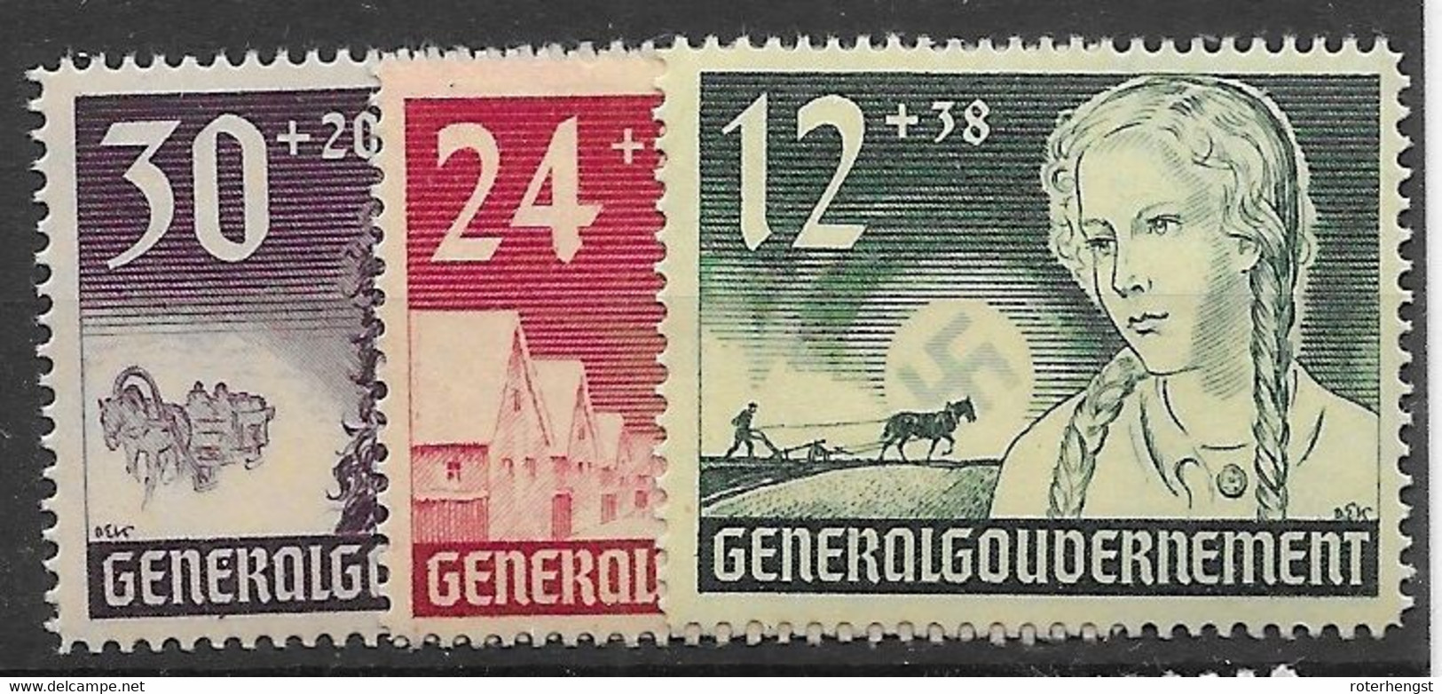 Generalgouvernement Mnh ** 1940 11 Euros - Bezetting 1938-45