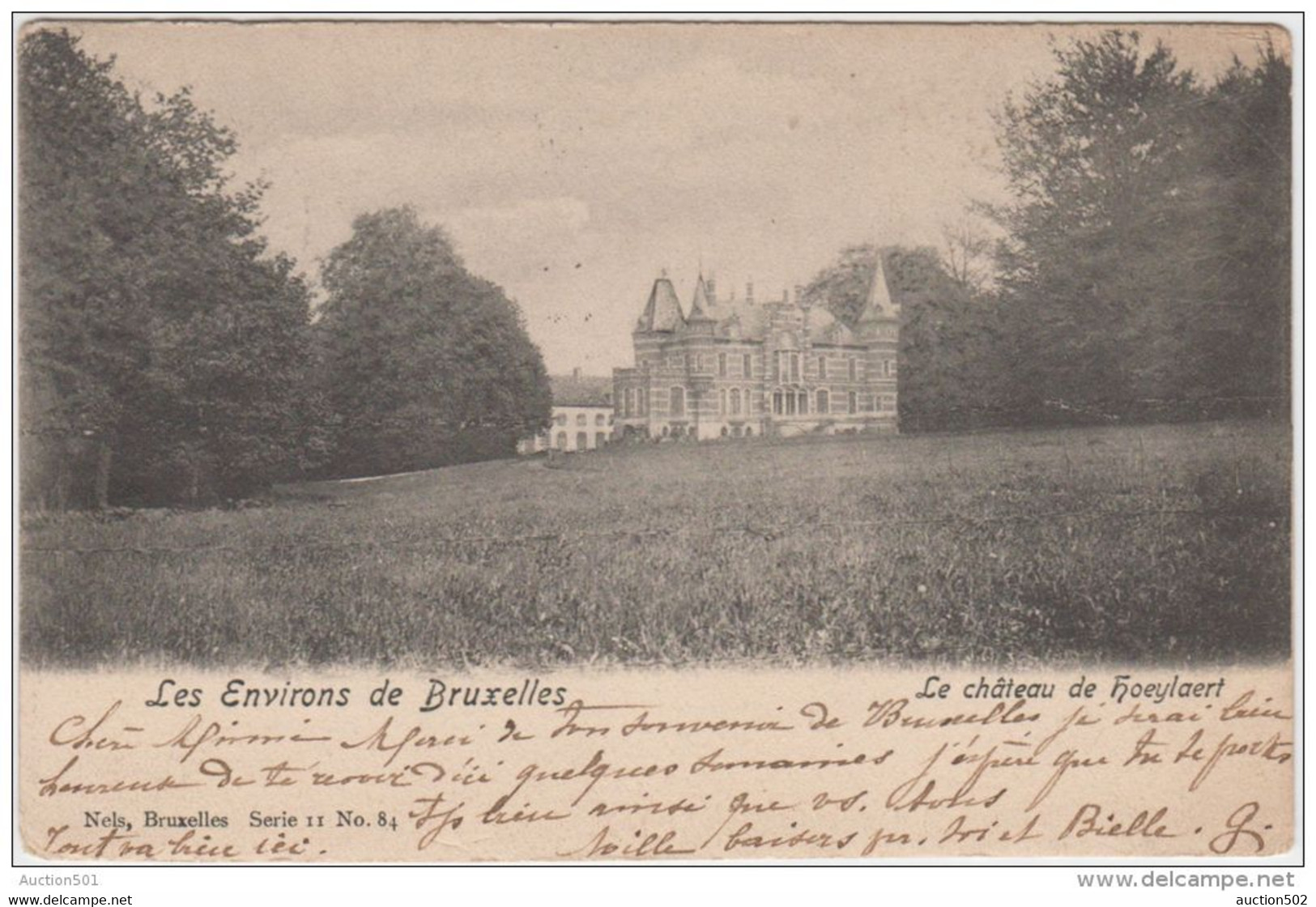 02027a Le Château De Hoeylaert + C. Ambt Arlon - BXL 2 - Hoeilaart