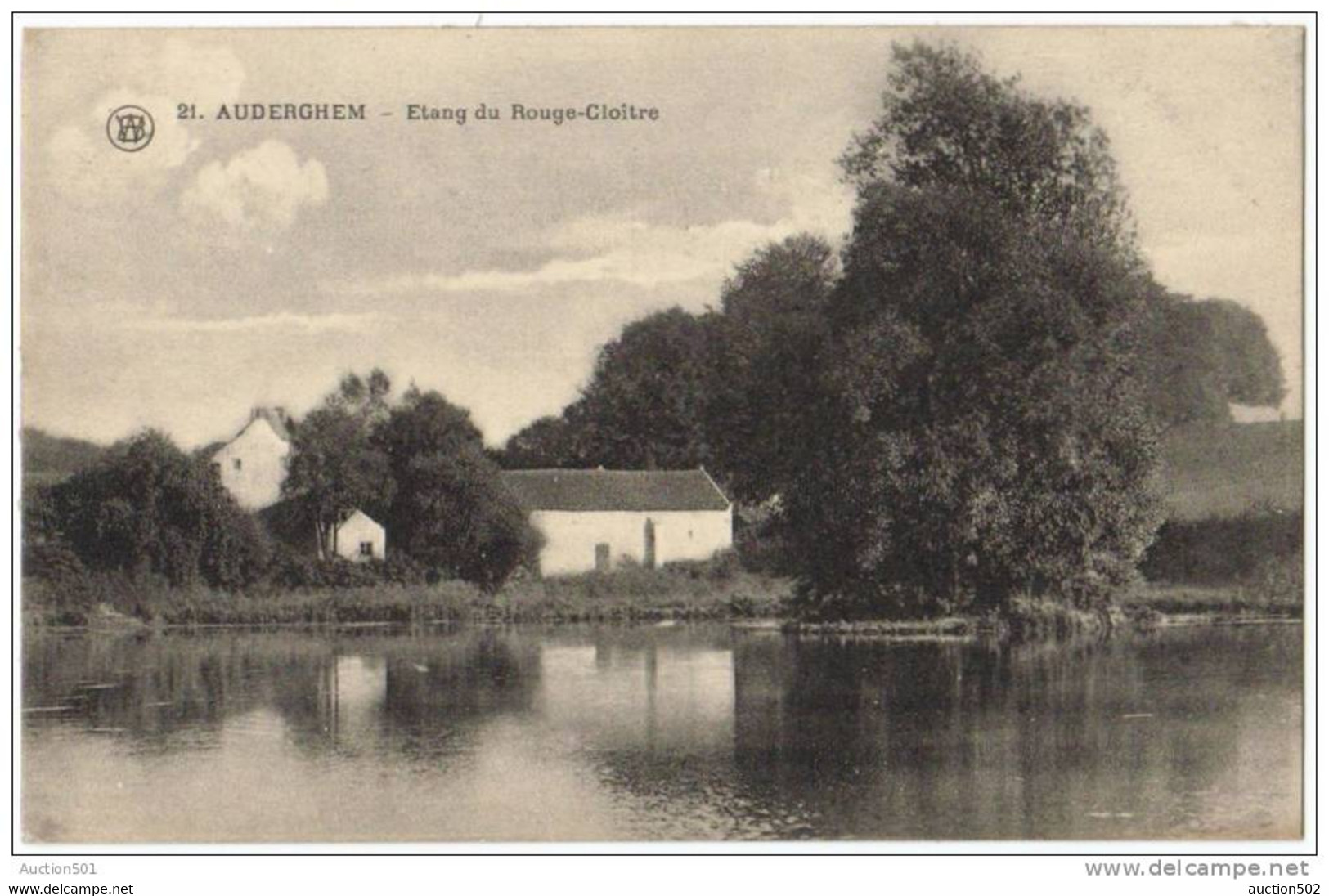 07938g ETANG Du ROUGE-CLOITRE - Auderghem - Oudergem - Auderghem