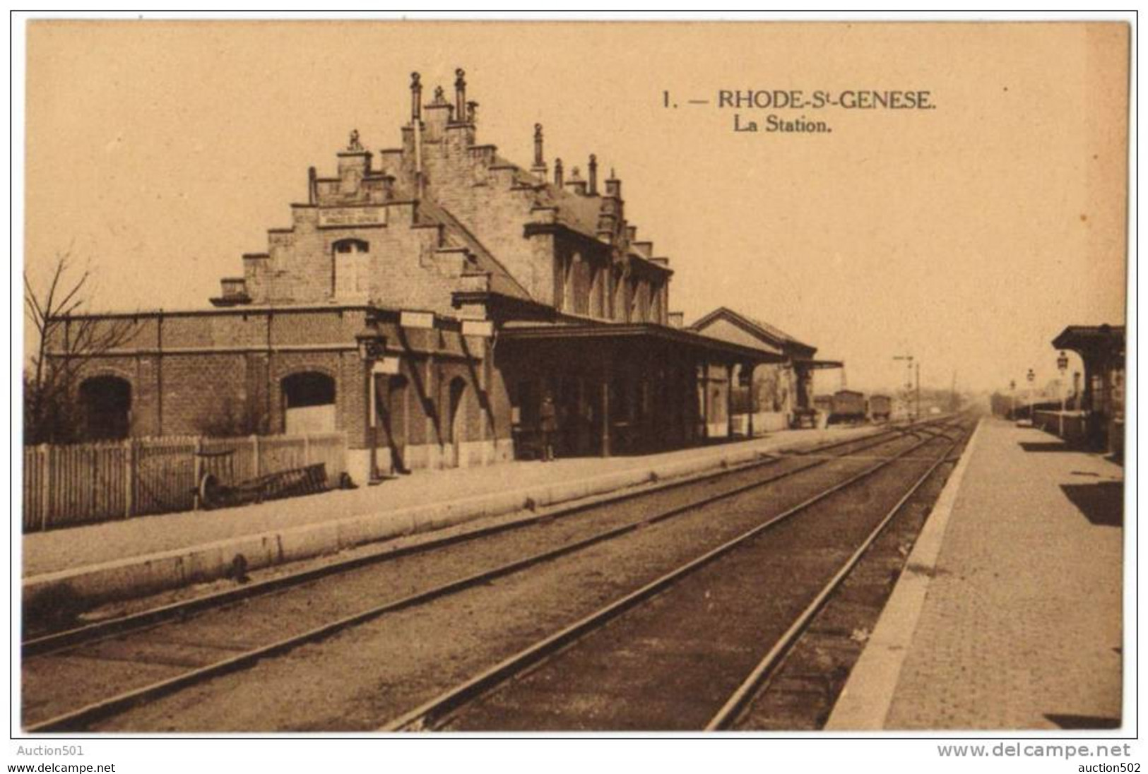 08083g STATION - Rhode-St-Genese - St-Genesius-Rode