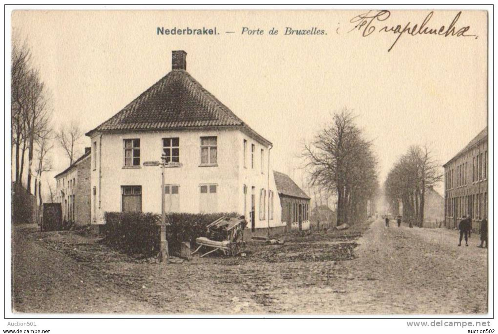 08832g PORTE De BRUXELLES - Nederbrakel - 1903 - Brakel