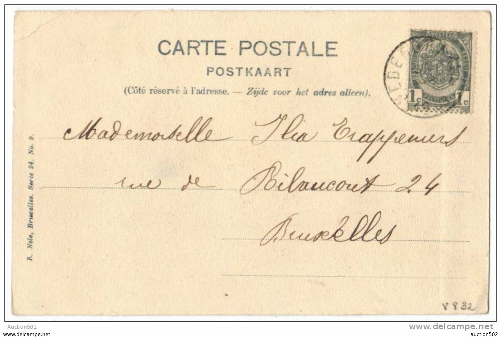 08832g PORTE De BRUXELLES - Nederbrakel - 1903 - Brakel