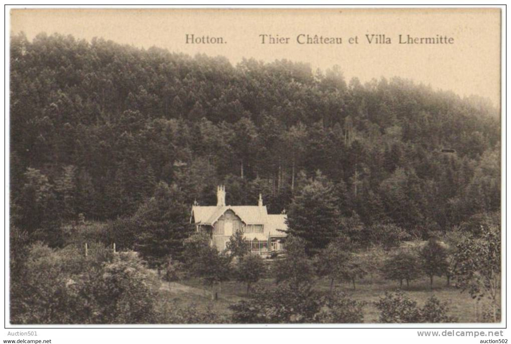 08852g HOTTON - Thier Château Et Villa Lhermitte - Hotton