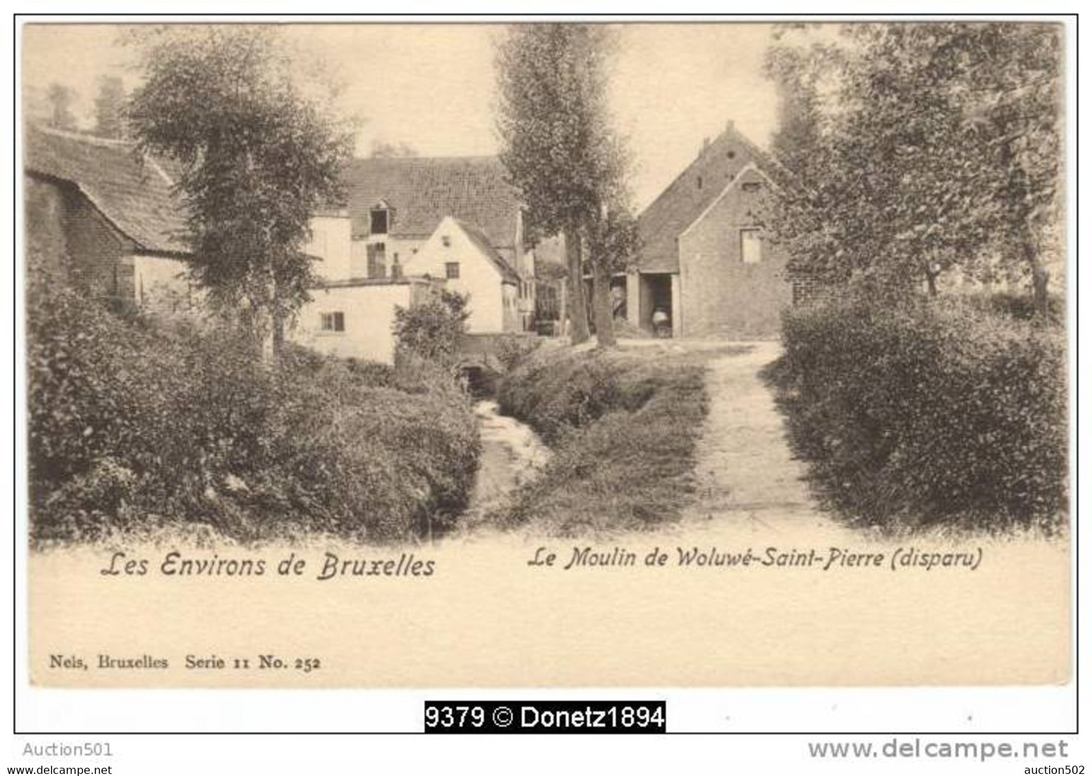 09379g MOULIN À EAU (disparu) - Woluwé - Woluwe-St-Pierre - St-Pieters-Woluwe