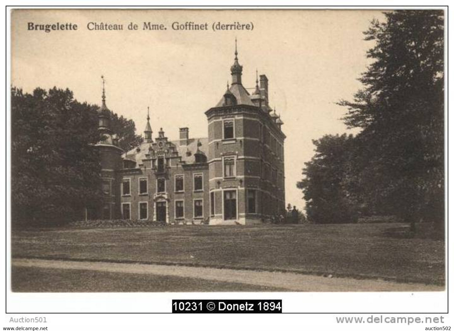 10231g CHATEAU De Mme. Goffinet - Brugelette - Brugelette