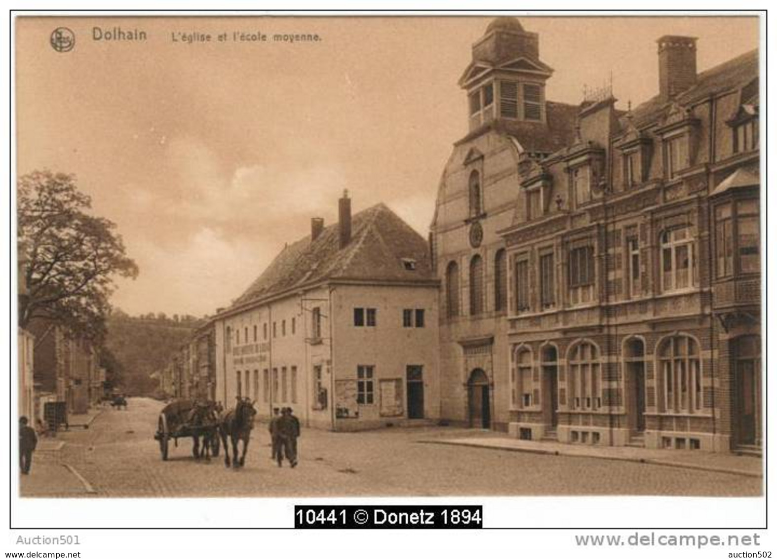 10441g EGLISE - ECOLE MOYENNE - Dolhain - Limbourg