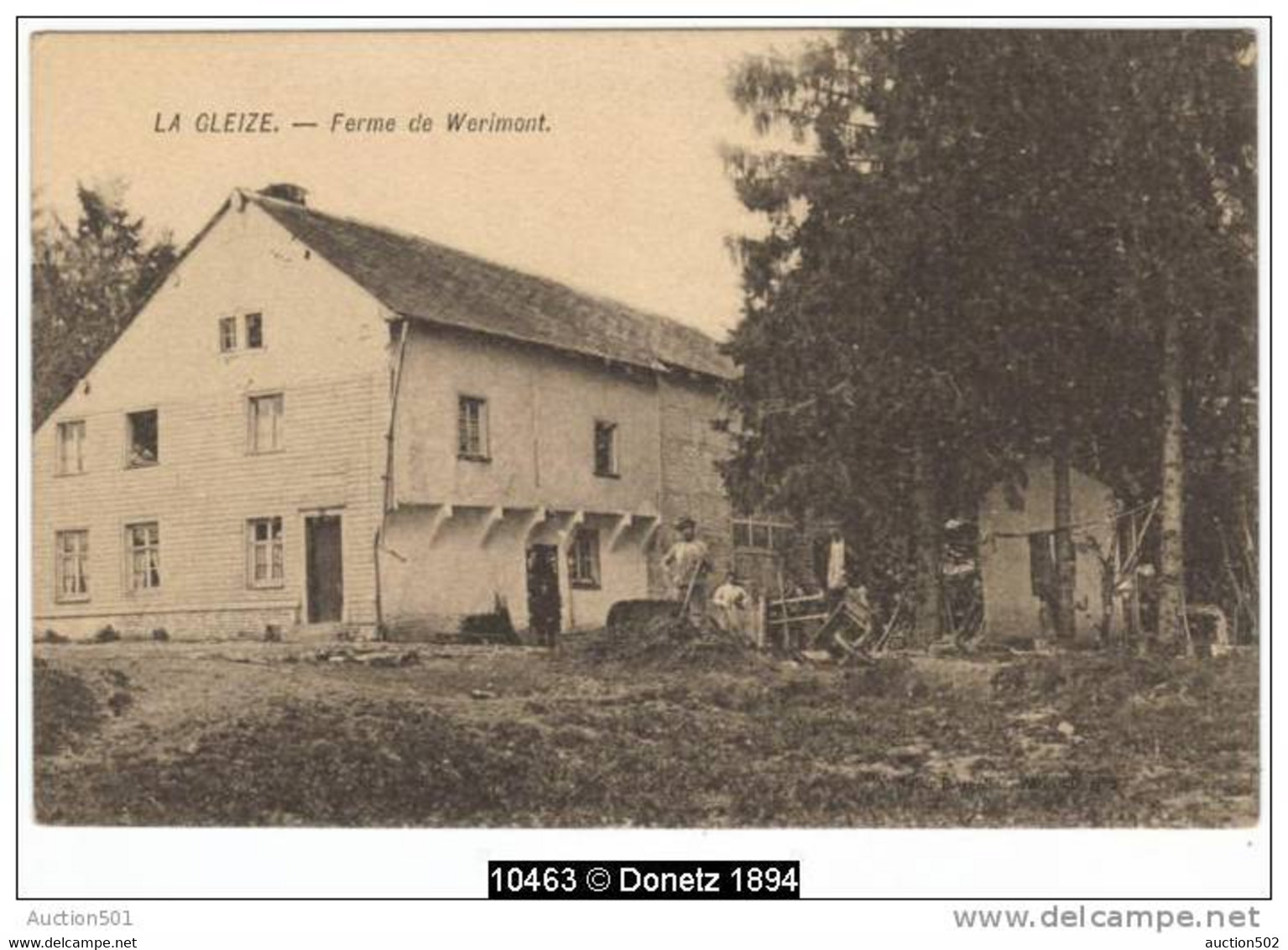 10463g FERME De WERIMONT - La Gleize - Stoumont