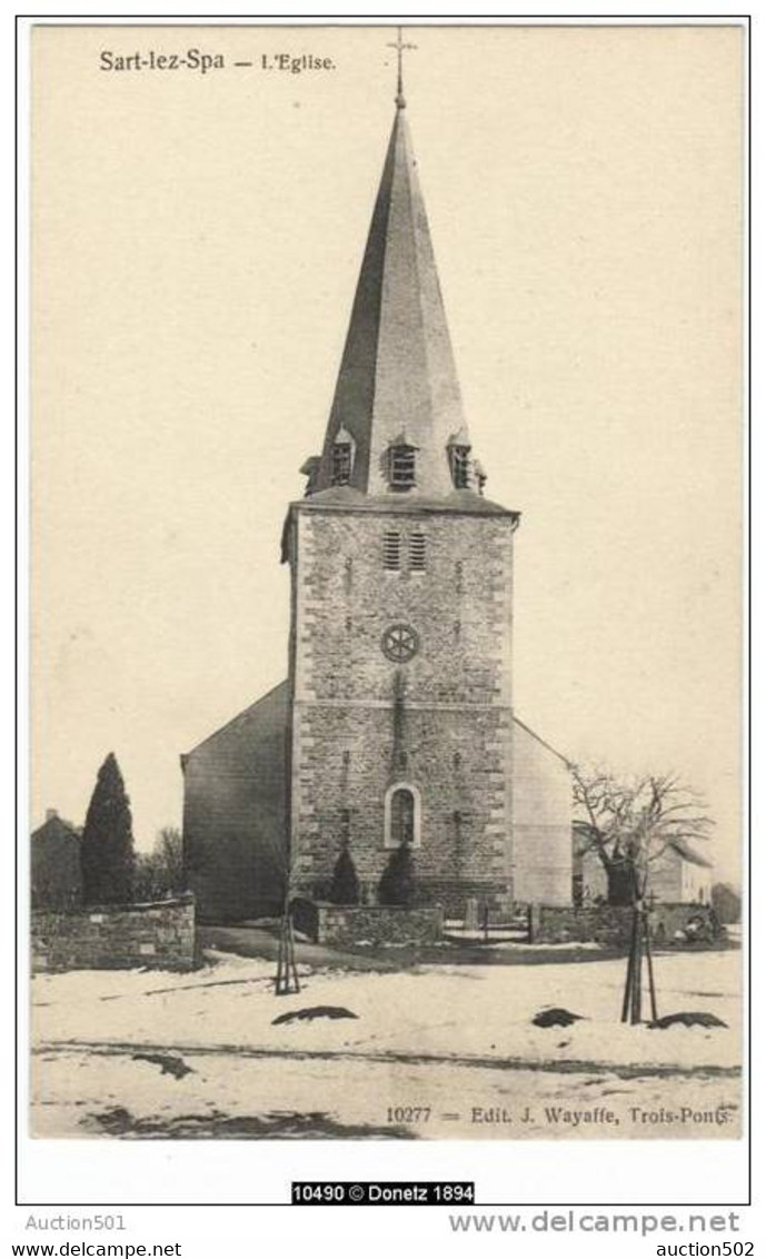 10490g EGLISE - Sart-lez-Spa - Jalhay