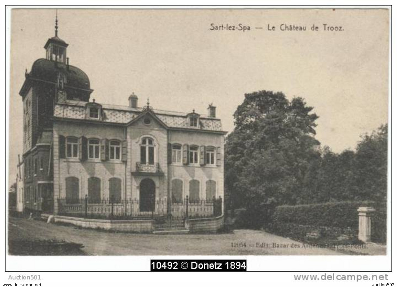 10492g CHATEAU De TROOZ - Trooz