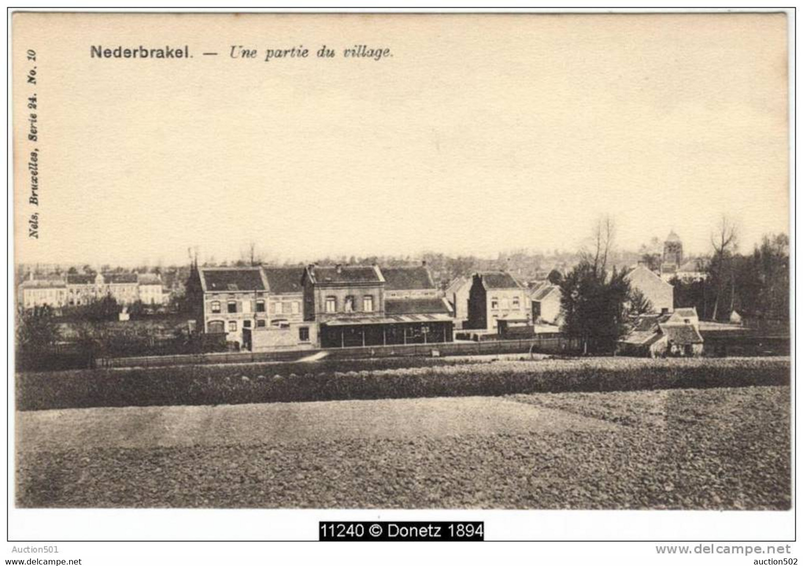 11240g CHAMPS De CULTURE - Une Partie Du Village - Nederbrakel - Brakel