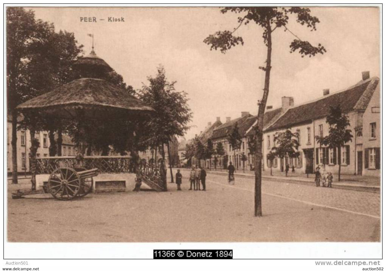 11366g KIOSQUE à Musique - Kiosk - Peer - 1923 - Canon - Peer