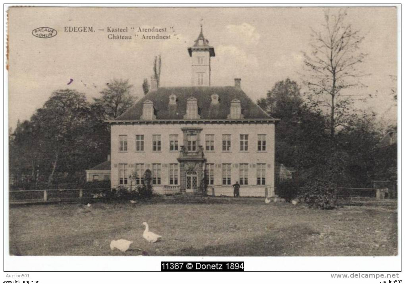 11367g EDEGEM - Kasteel "Arendnest" - Château - Edegem