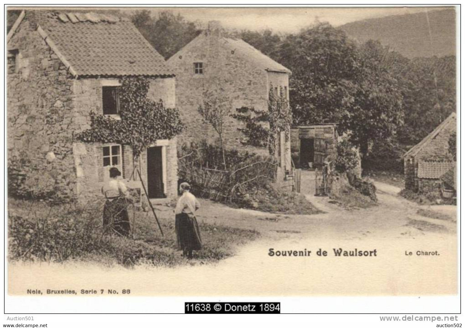 11638g FERME Le CHAROT - Walsort - Hastière