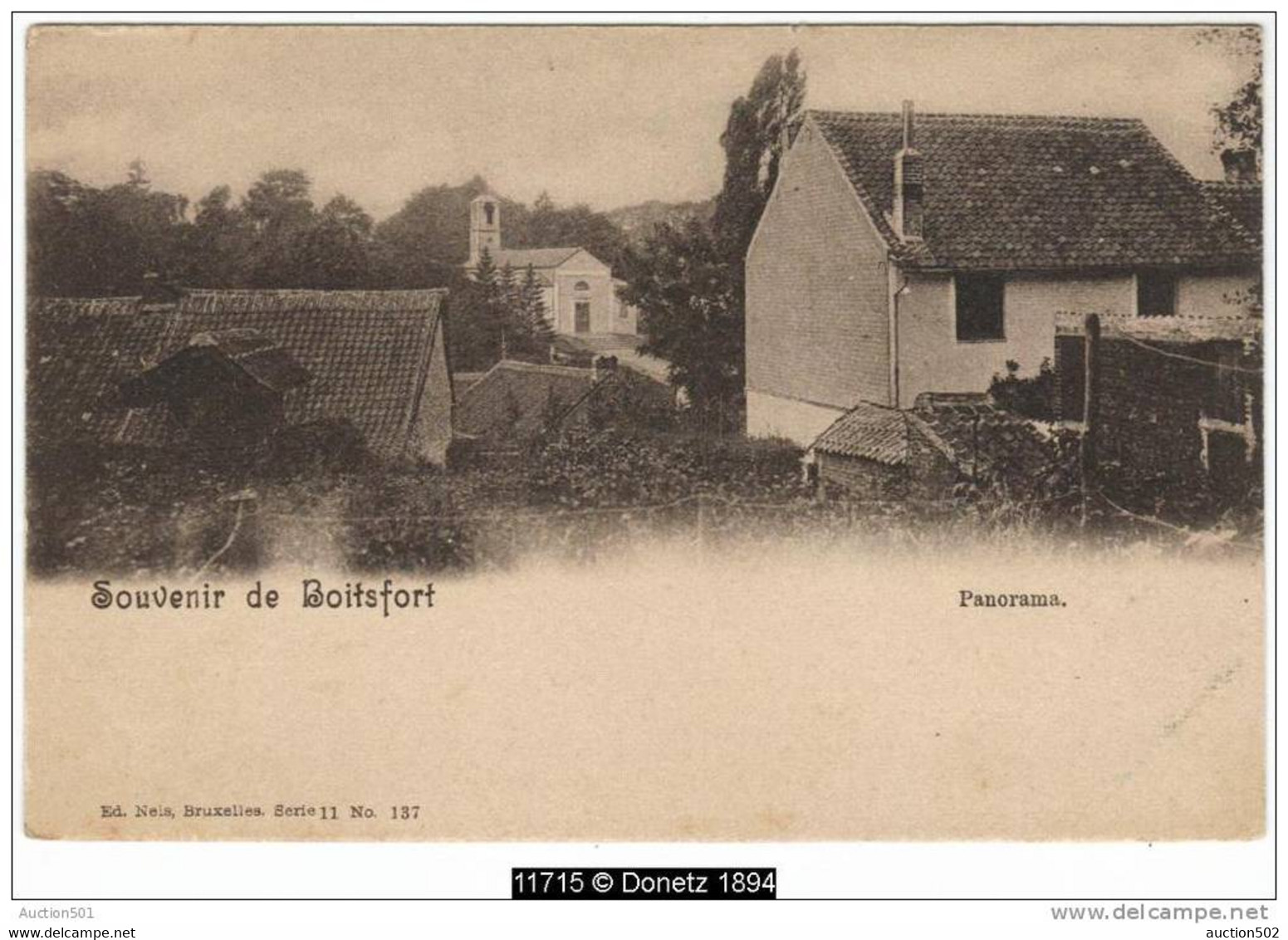 11715g PANORAMA - Boitsfort - Watermael-Boitsfort - Watermaal-Bosvoorde