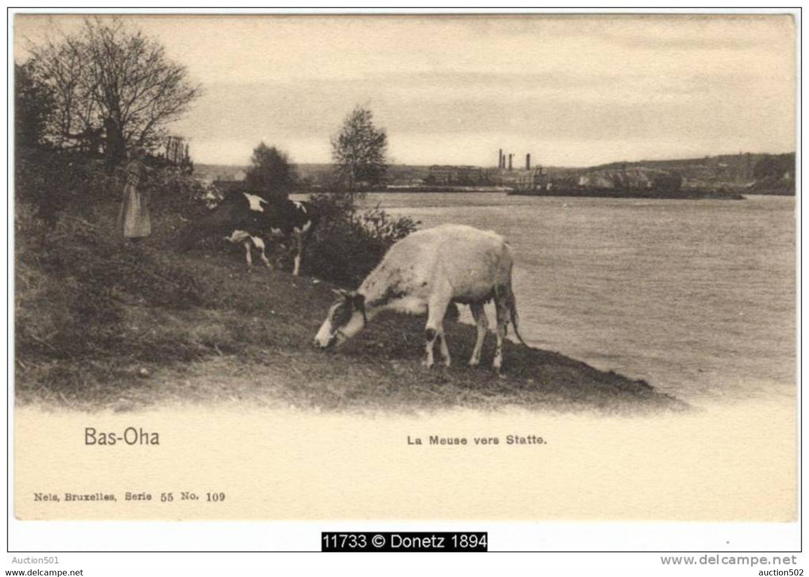 11733g BAS-OHA - La Meuse Vers Statte - Wanze