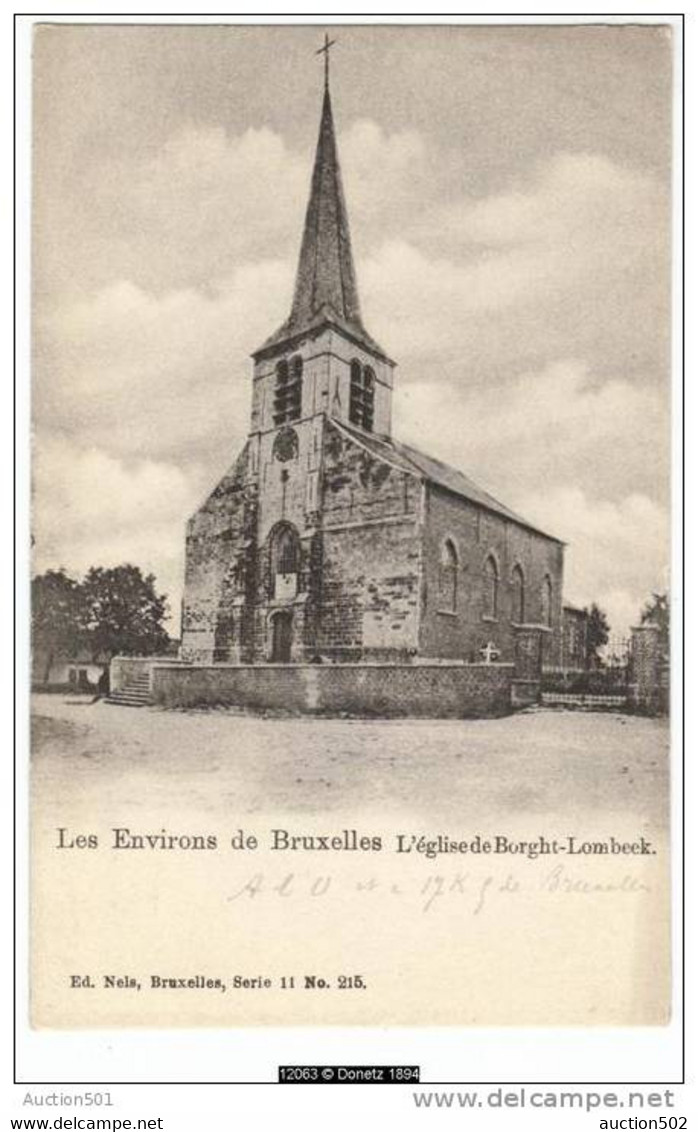 12063g BORGHT-LOMBEEK - Église - Roosdaal