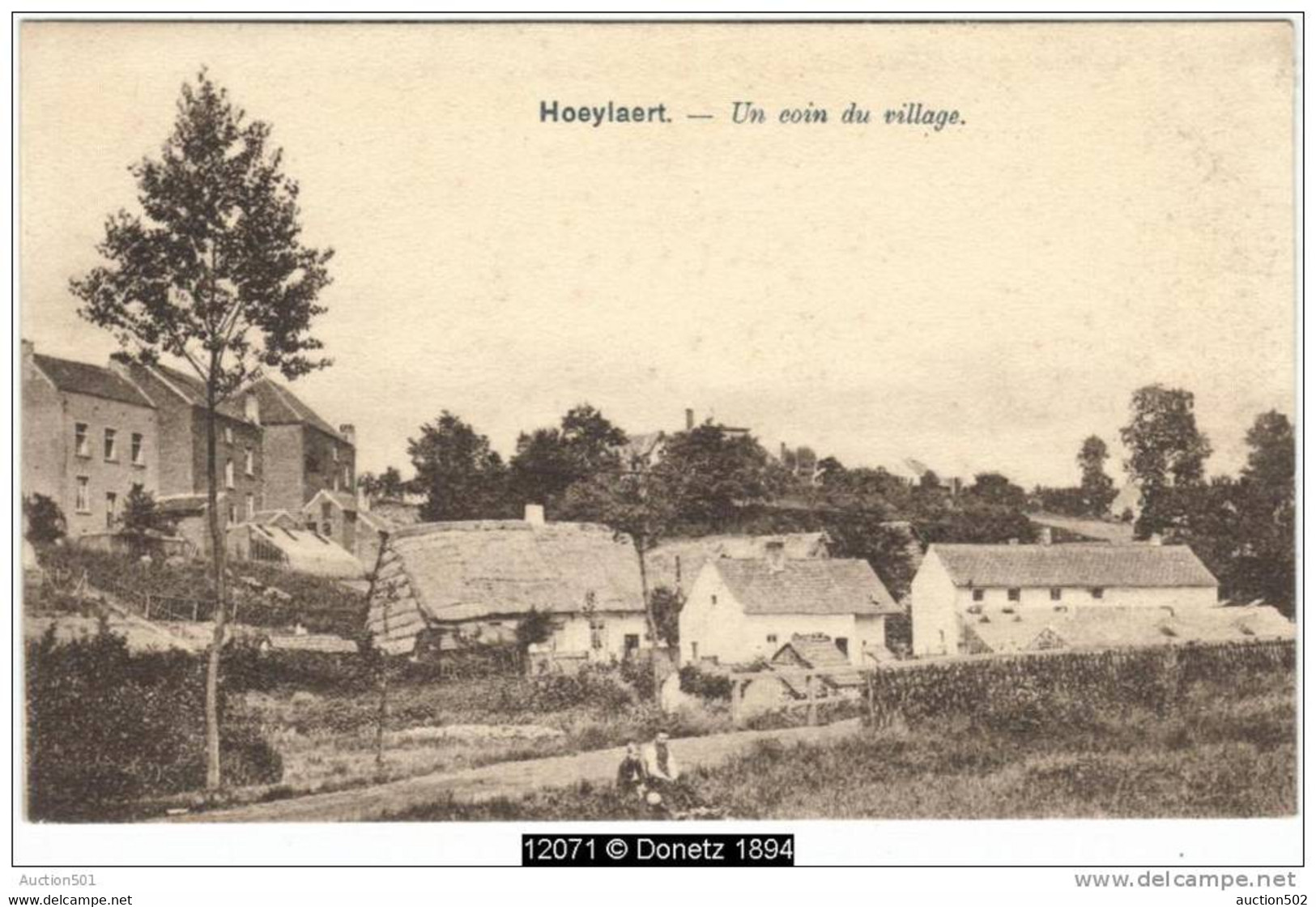 12071g HOEYLAERT - Un Coin Du Village - Höilaart