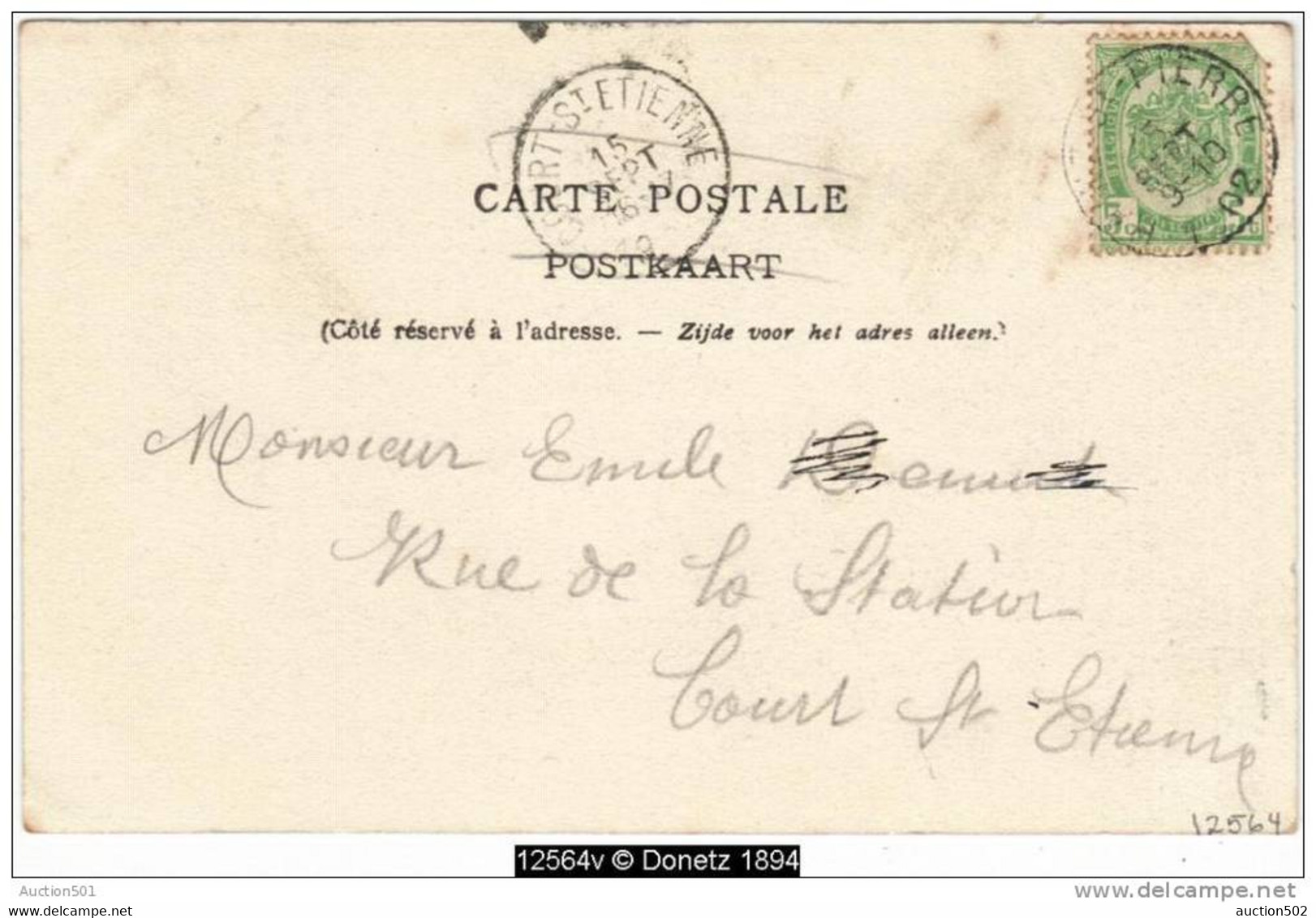 12564g CHAPELLE De L'Hospice - Autel - Jolimont - 1902 - Manage