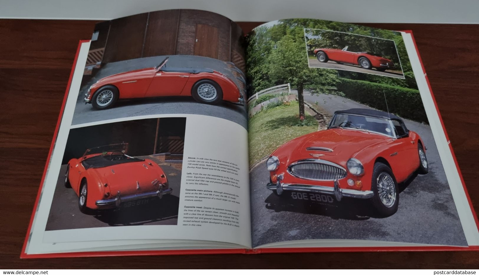 Austin Healey 100/6 & 3000 At The Big 6 - Cylinder Models - Super Profile - John Wheatley - & Old Cars - Transportes