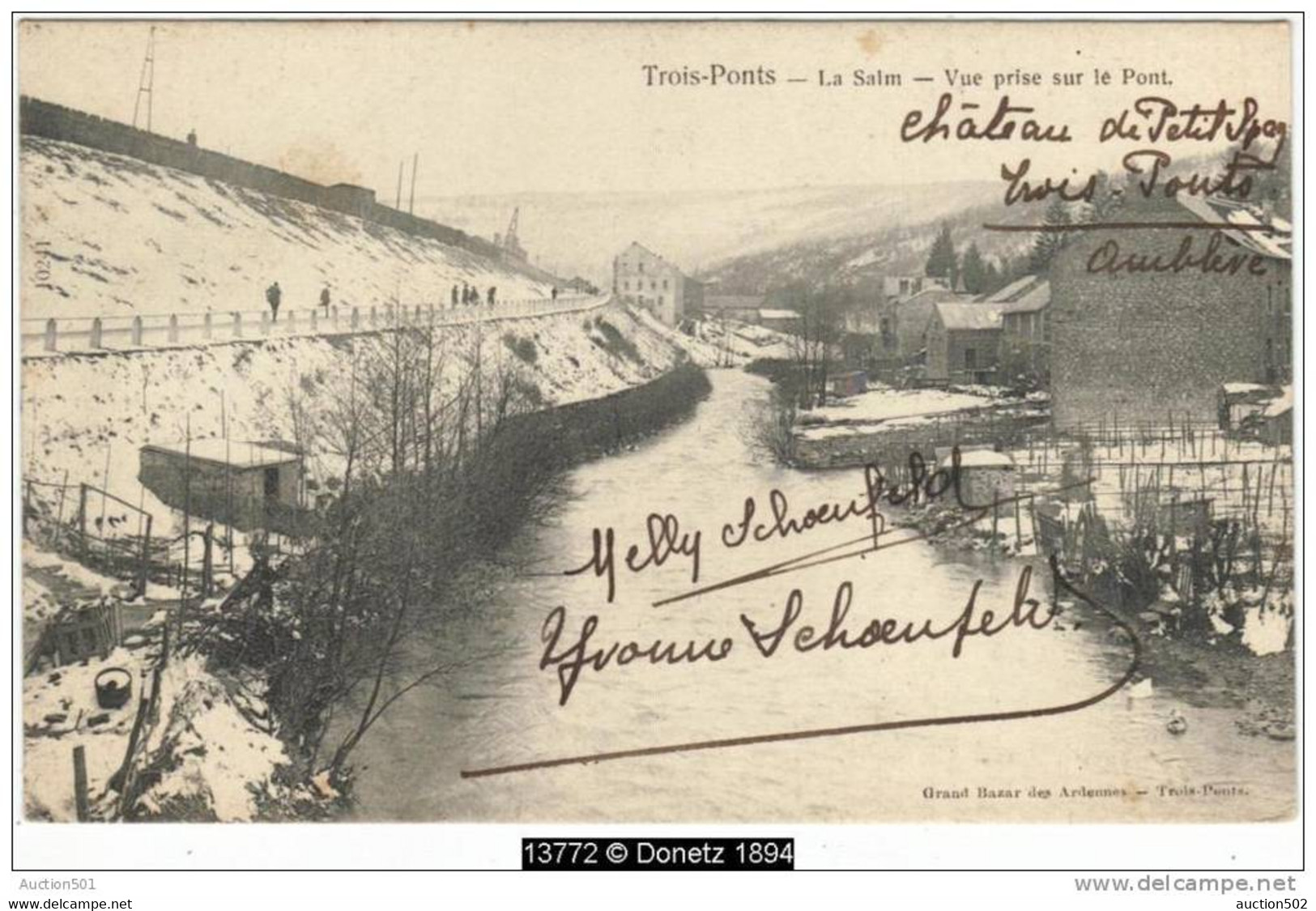 13772g LA SALM - Trois-Ponts - 1907 - Trois-Ponts