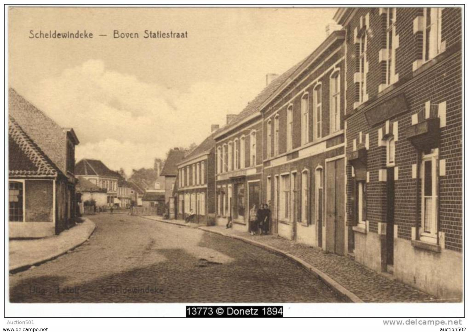 13773g STATION - BOVEN  STATIESTRAAT - Scheldewindeke - Oosterzele