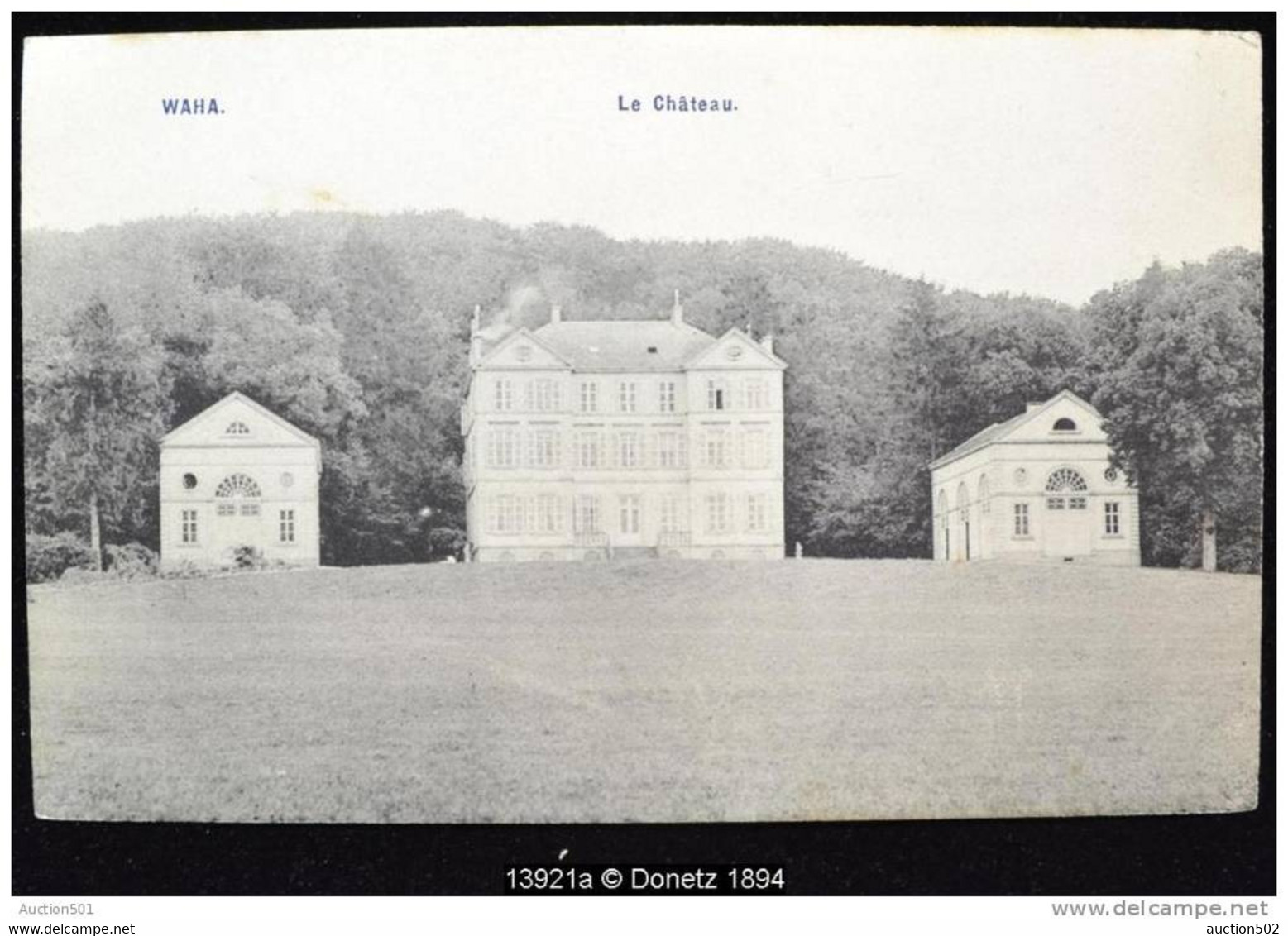 13921g WAHA - Le Château - 1908 - Marche-en-Famenne