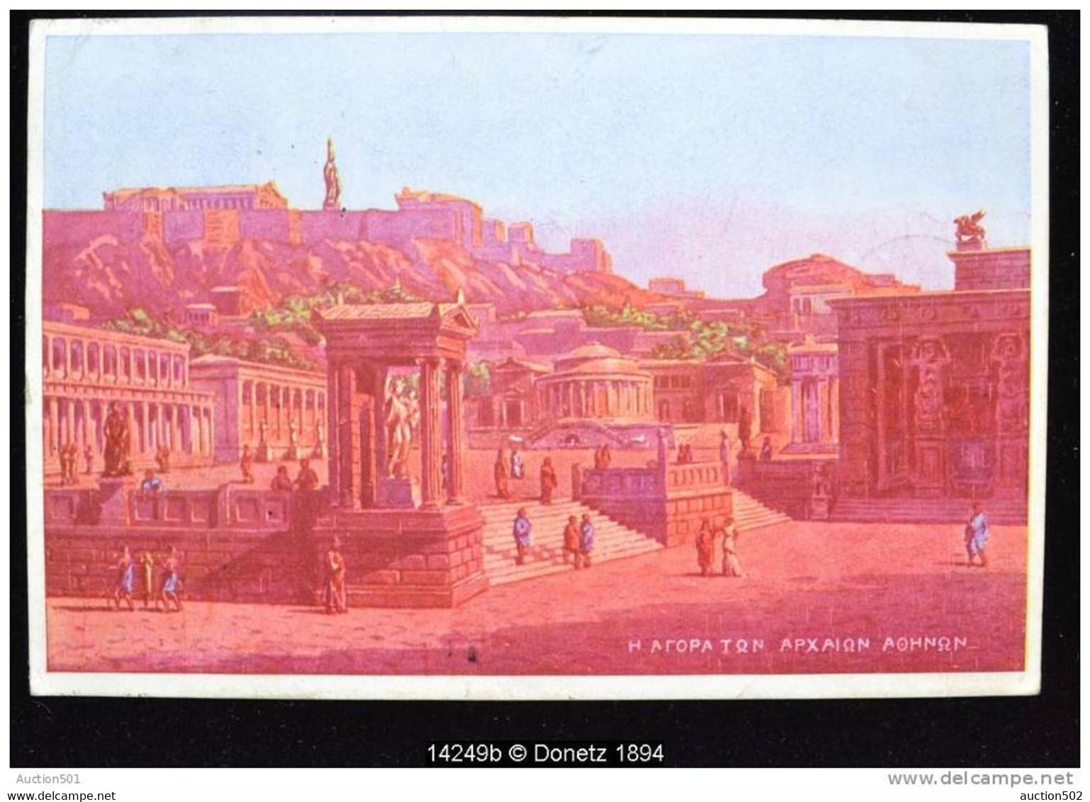 14249 Carte Postale De Athènes à Audenaarde (Berlgique) 12/12/1909 - Briefe U. Dokumente