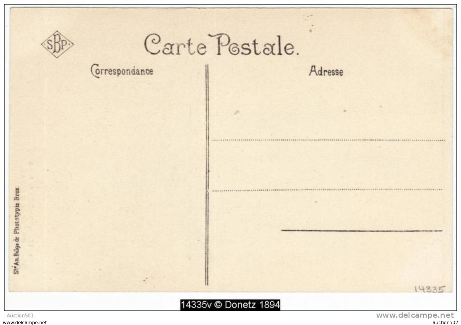 14335g ETANGS - Château De La Follie - Ecaussines-Lalaing - S.B.P. 22 - Ecaussinnes