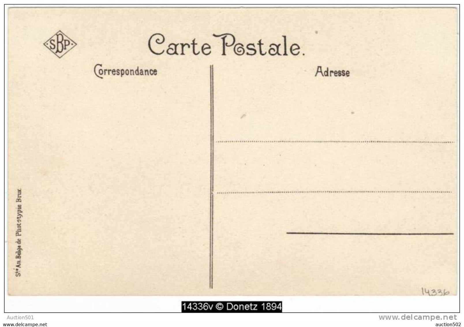 14336g VALLEE Des ARTISTES - Linkebeek - S.B.P. 2 - Linkebeek